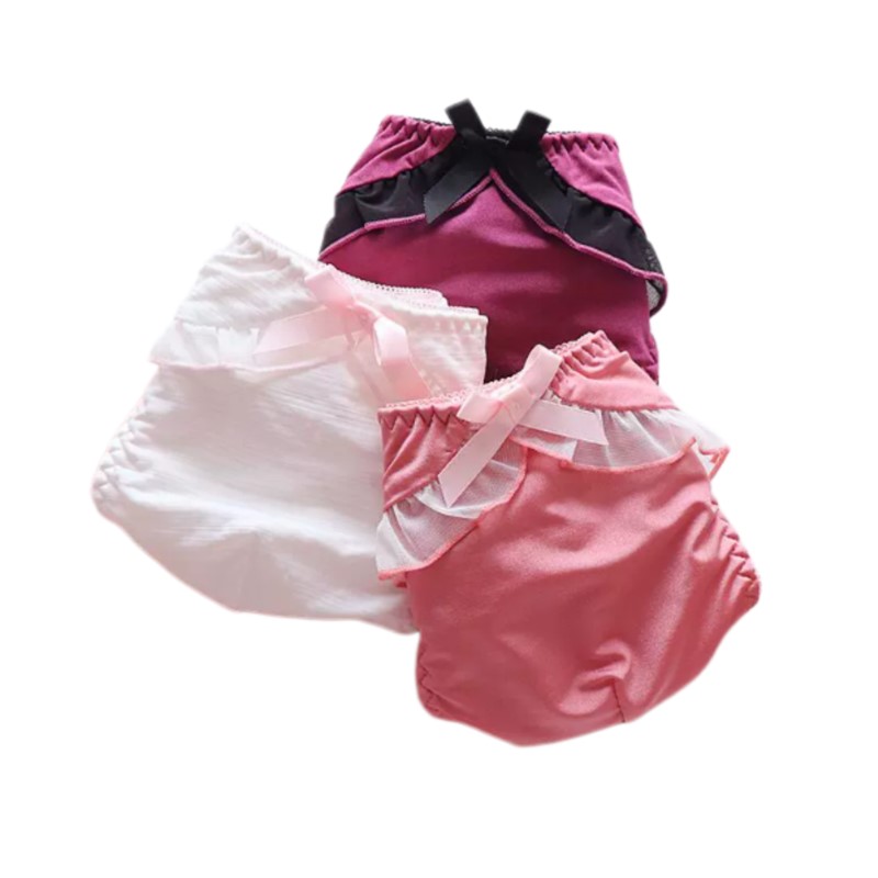 Elastic Lace Trim - Men's Sexy Lace Ruffle Trim Underwear