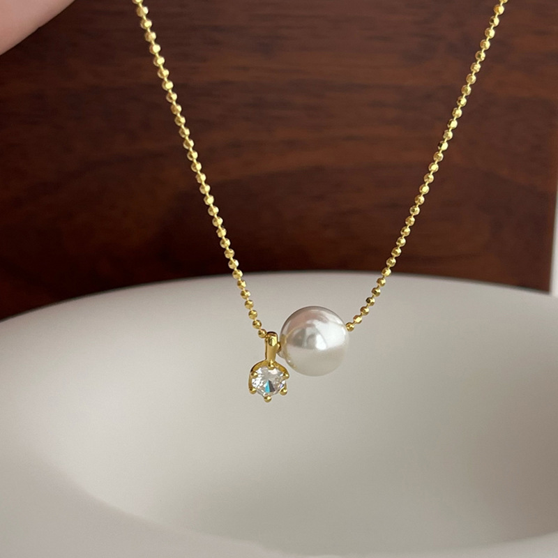 New 925 Sterling Silver Pearl  - Pearl Trim Chain recension och pris