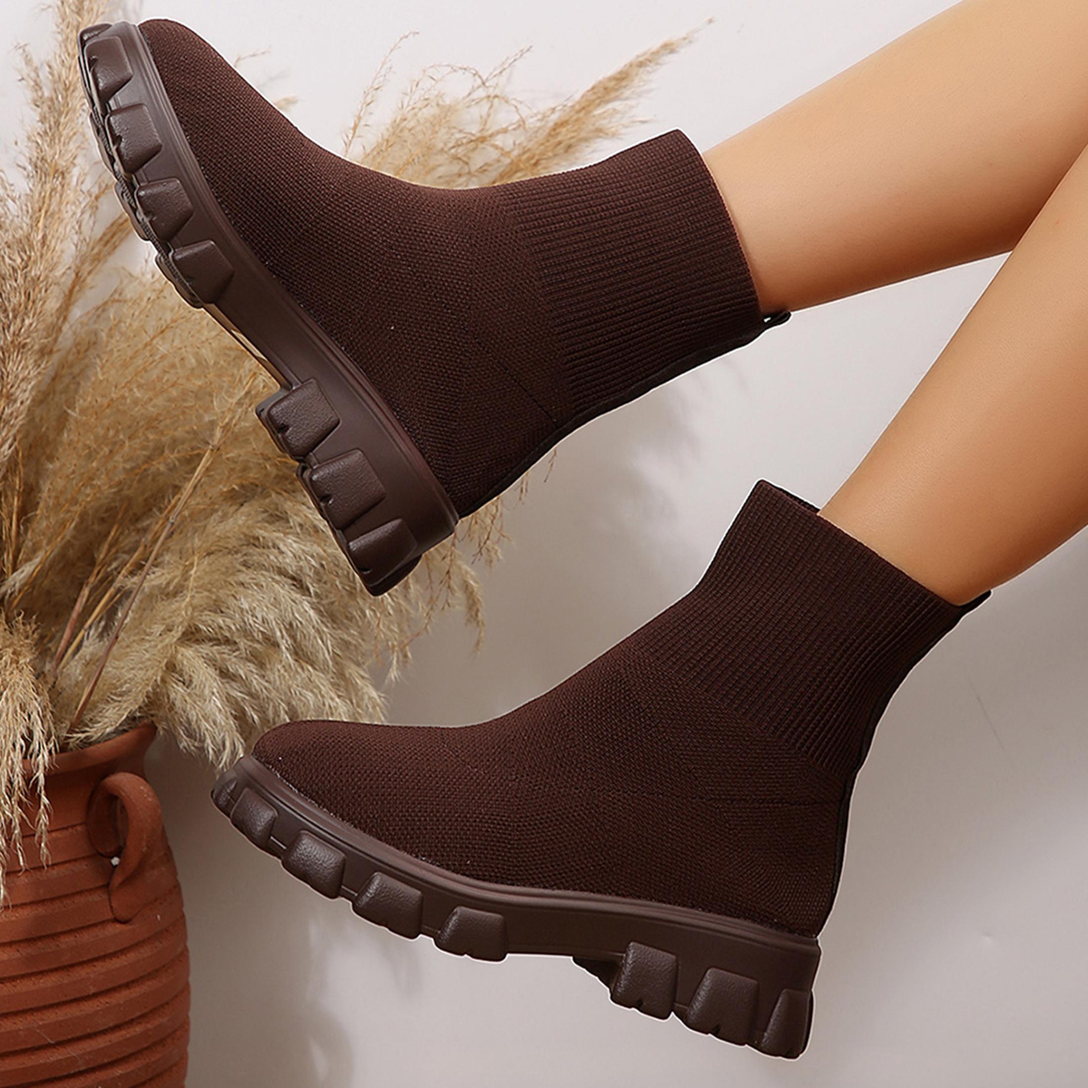 Ankle Boots for Women Comforta - Embellish Knit recension och pris