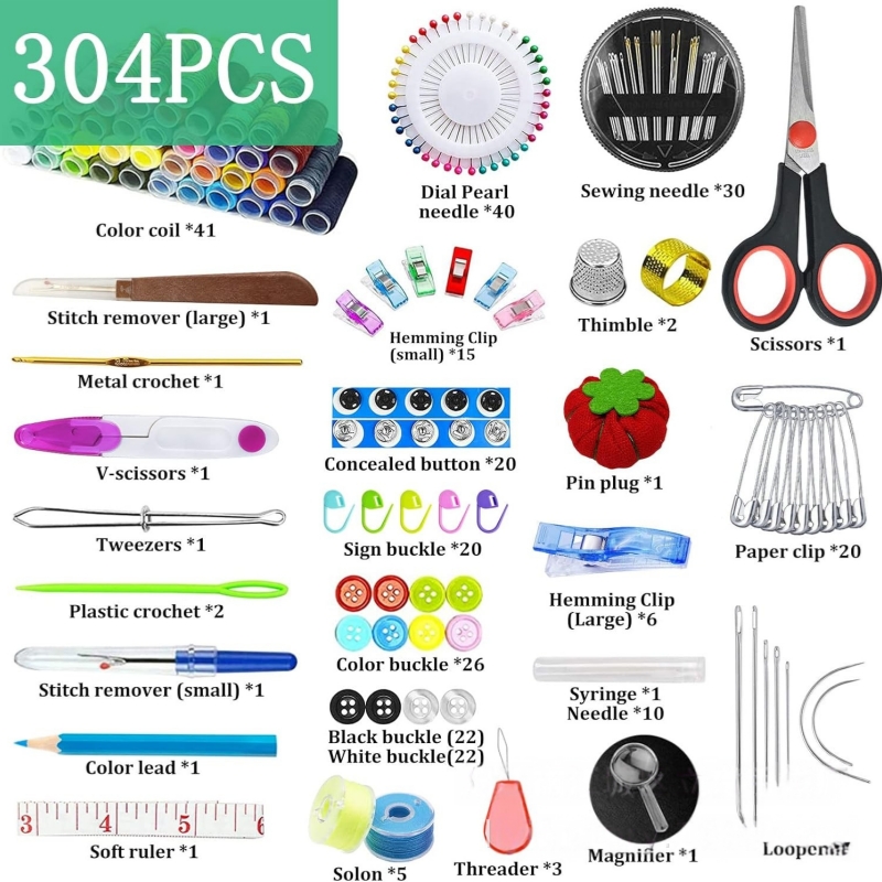 Large Capacity Portable Sewing - Craft Embellishment Storage recension och pris