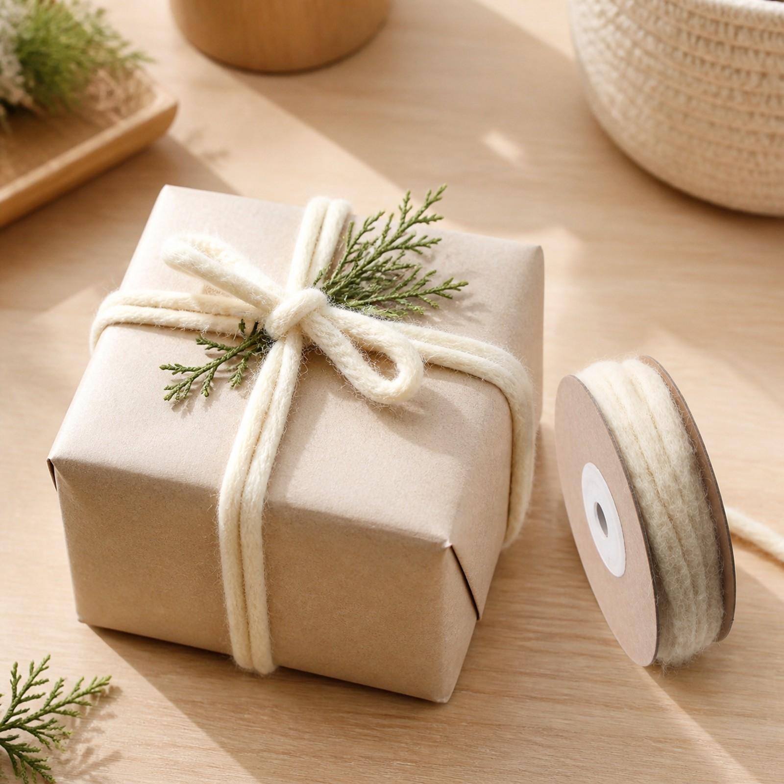 Pure Wool Felt Ribbon Round Co - Cord Trim Twisted recension och pris