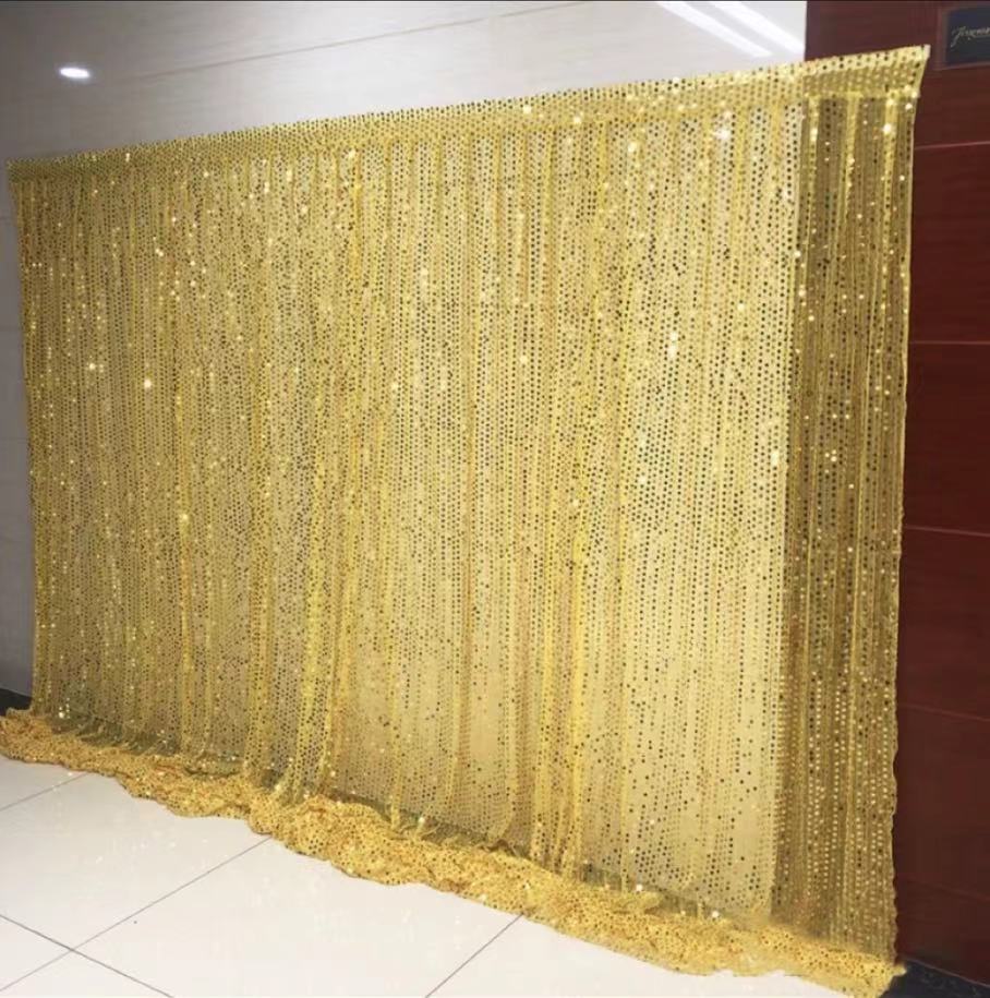 6.5X5FT Silver Shimmer Sequin  - Sequin Fabric Panel recension och pris