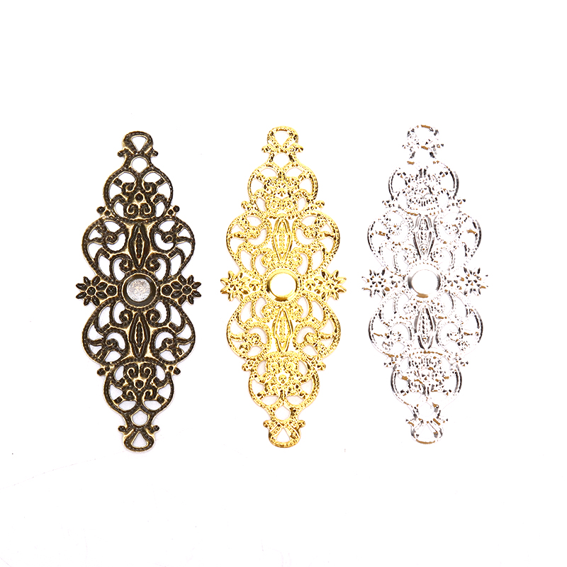 ★▲20Pcs Filigree Flower Wrap C - Craft Embellishment recension och pris