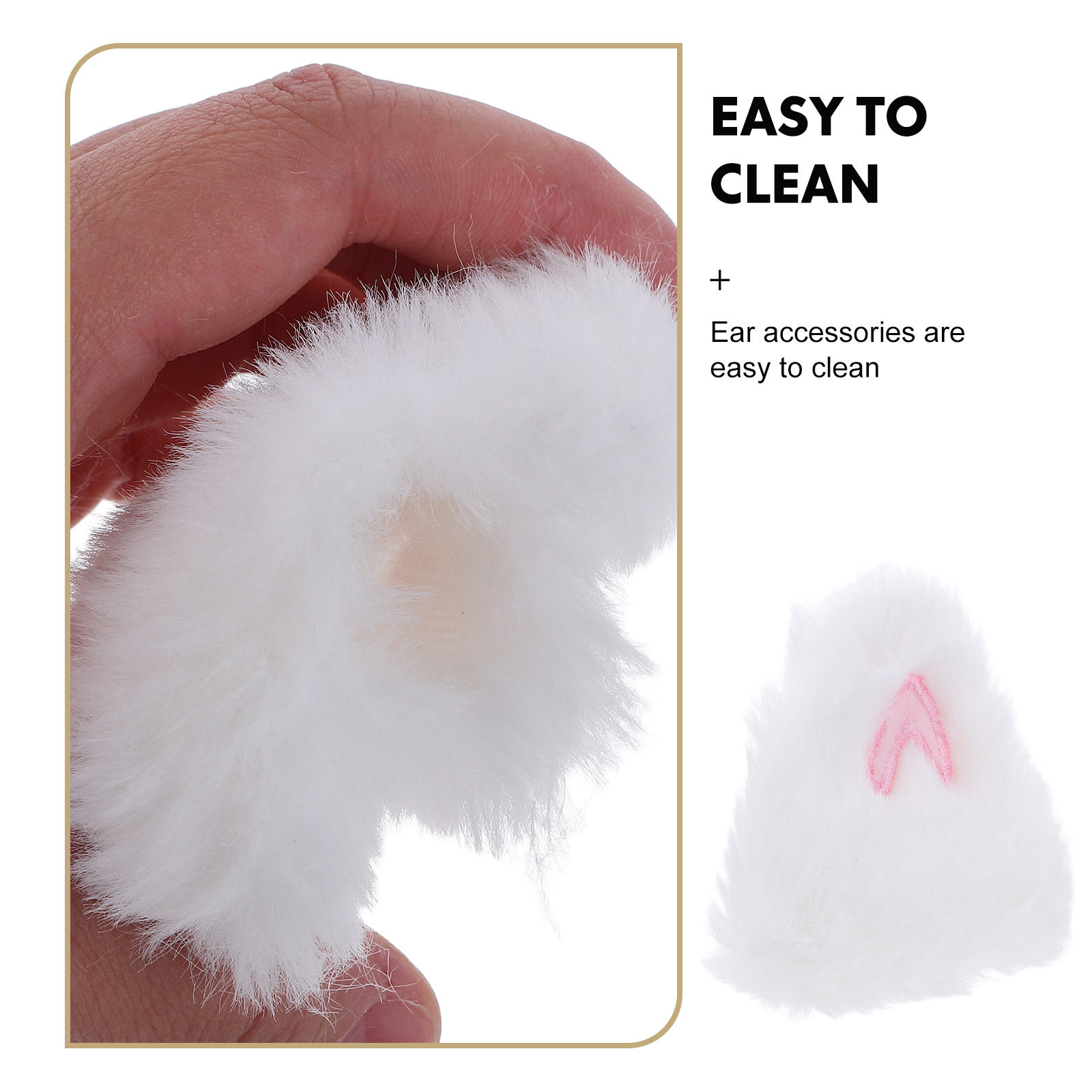 10Pcs Cute Bunny Ear Charms Vi - Craft Embellishment recension och pris