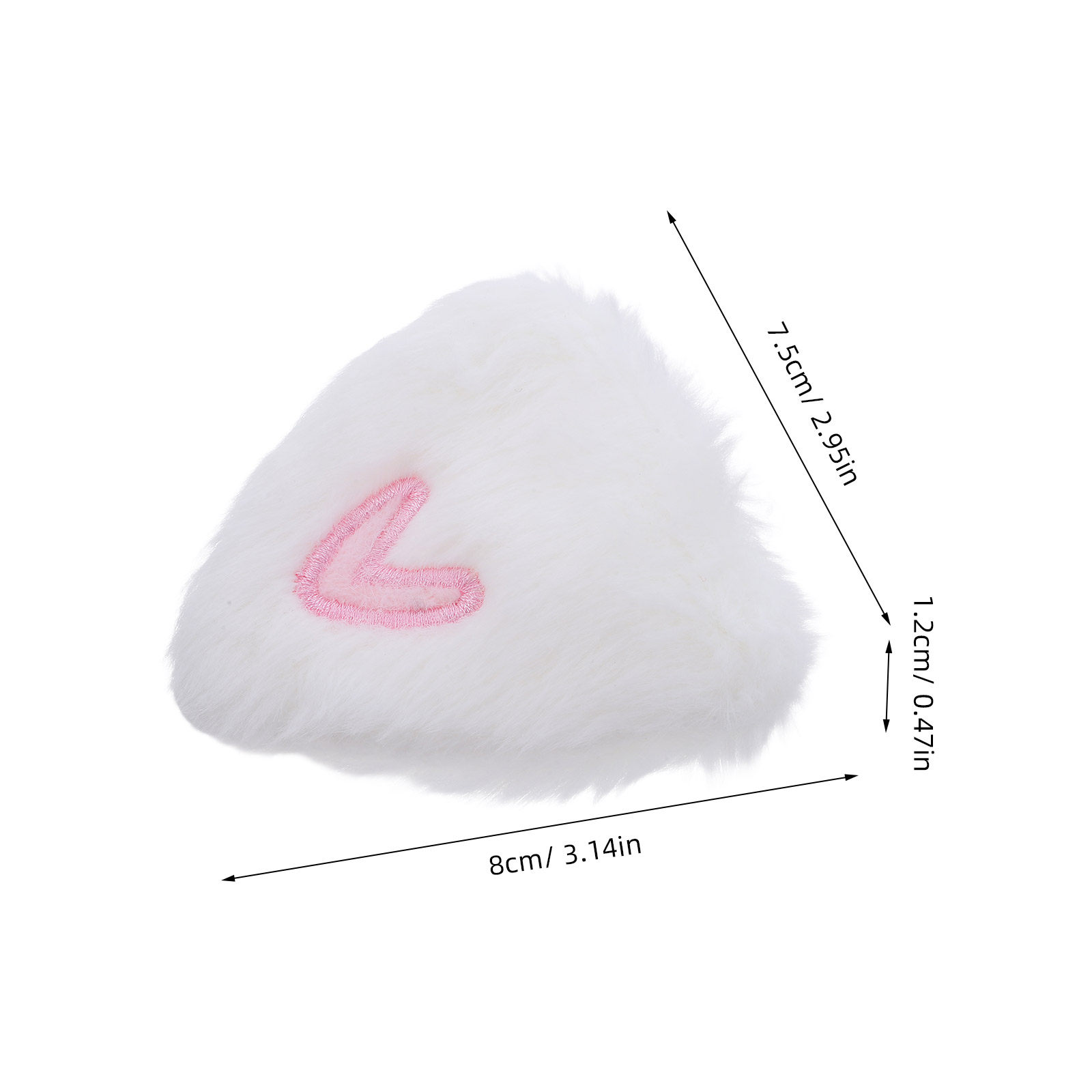 10Pcs Cute Bunny Ear Charms Vi - Craft Embellishment recension och pris